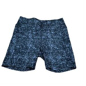 Public Rec High-Waisted‎ Bike Shorts Athletic Activewear Black Gray Size 34